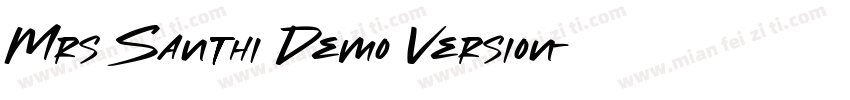 Mrs Santhi Demo Version字体转换